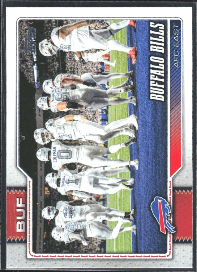 2026 Topps Flagship Football Buffalo Bills #279 – framsida