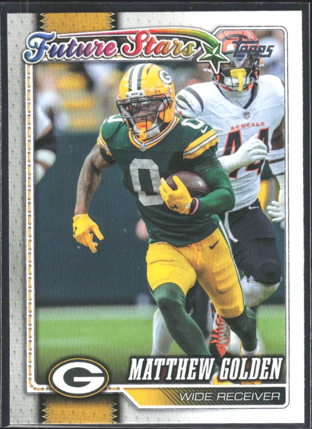 2026 Topps Flagship Football Matthew Golden Future Stars #263 – framsida