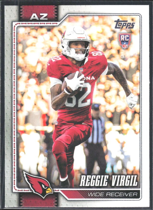 2026 Topps Flagship Football Reggie Virgil RC #383 – framsida