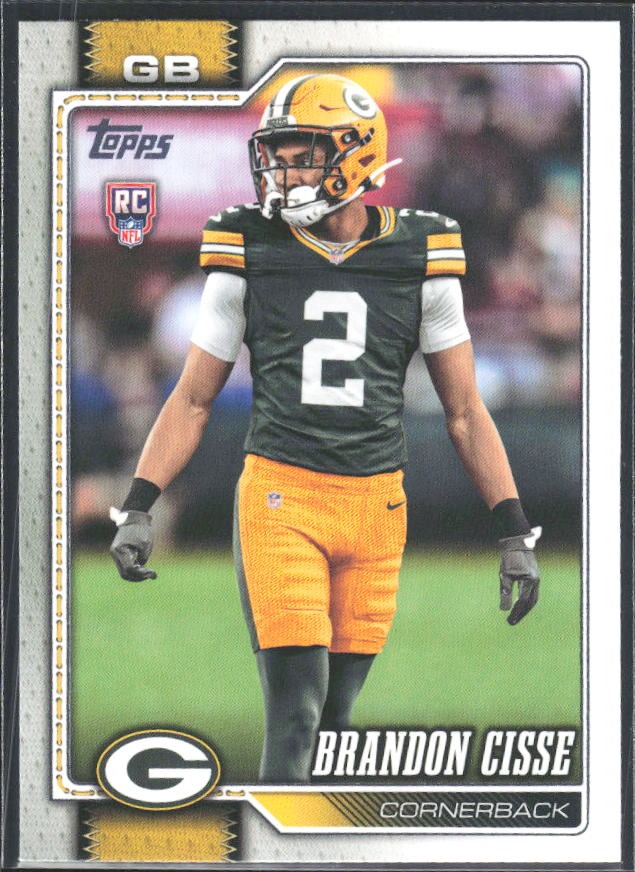 2026 Topps Flagship Football Brandon Cisse RC #375 – framsida