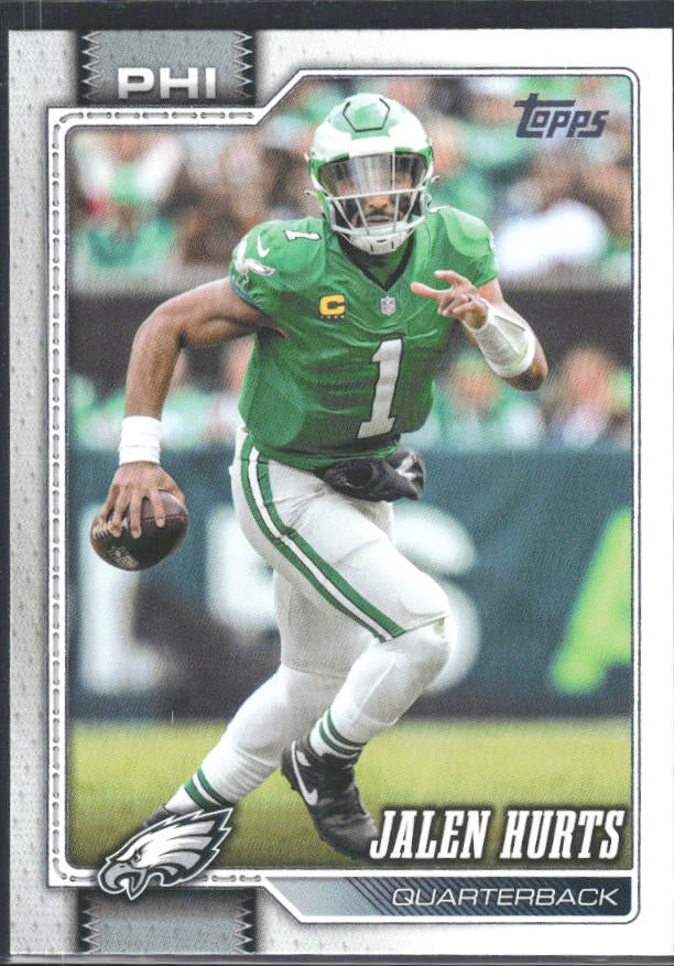 2026 Topps Flagship Football Jalen Hurts #167 – framsida