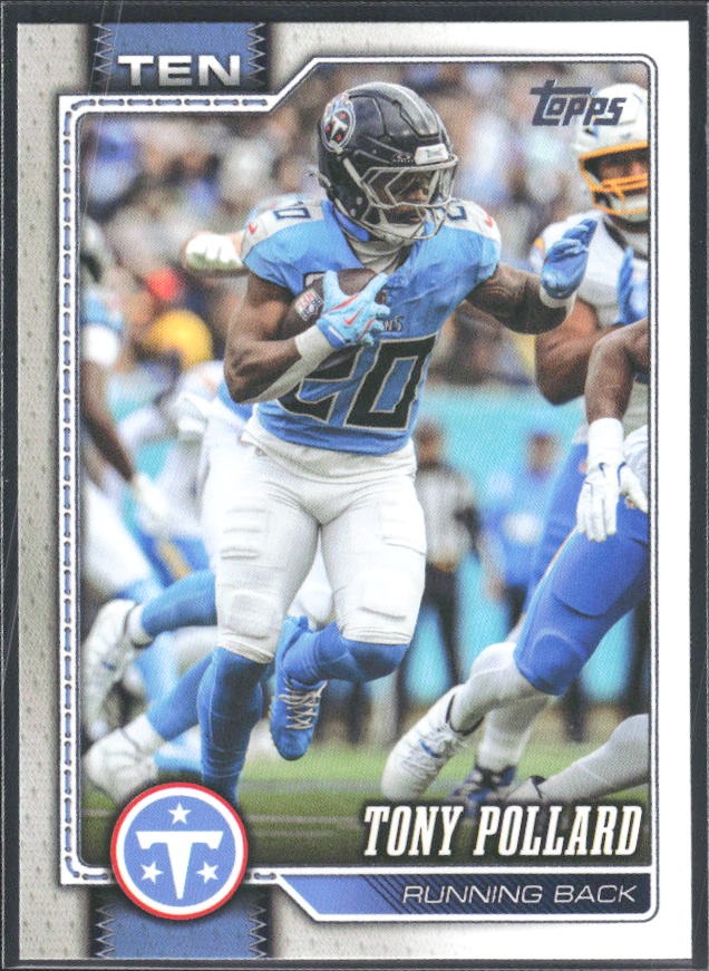 2026 Topps Flagship Football Tony Pollard #193 – framsida