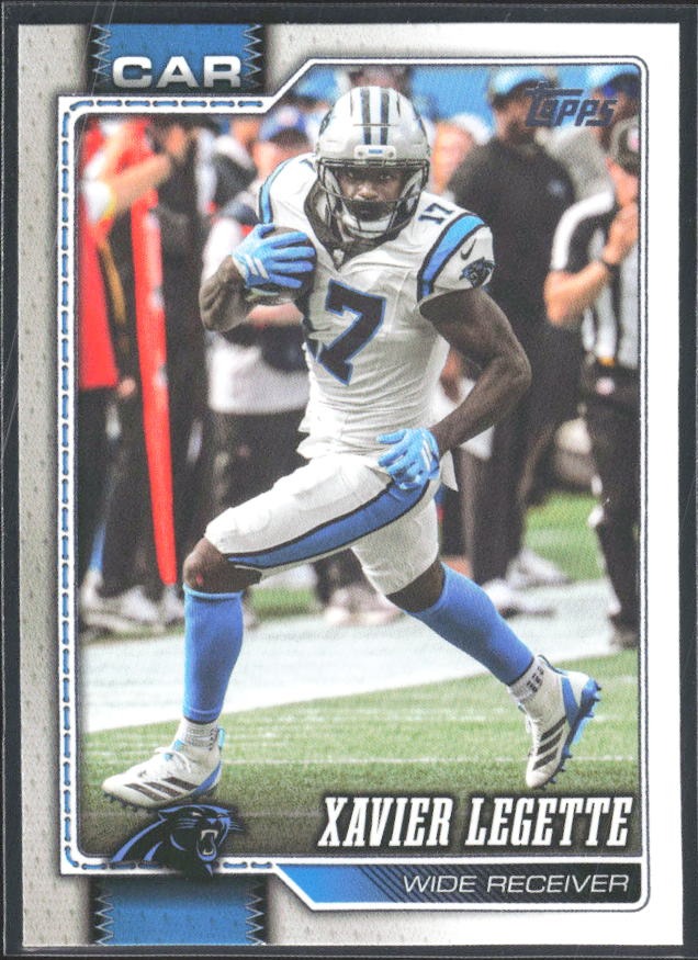 2026 Topps Flagship Football Xavier Legette #26 – framsida