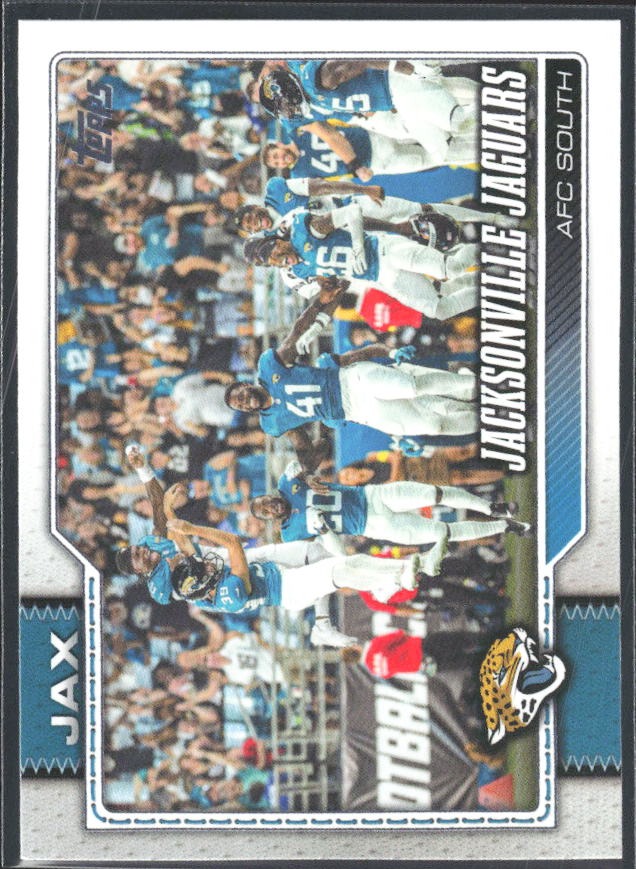 2026 Topps Flagship Football Jacksonville Jaguars #274 – framsida