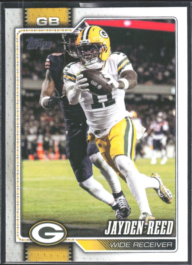 2026 Topps Flagship Football Jayden Reed #71 – framsida