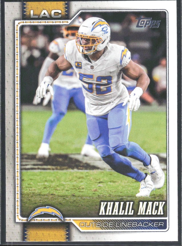 2026 Topps Flagship Football Khalil Mack #108 – framsida