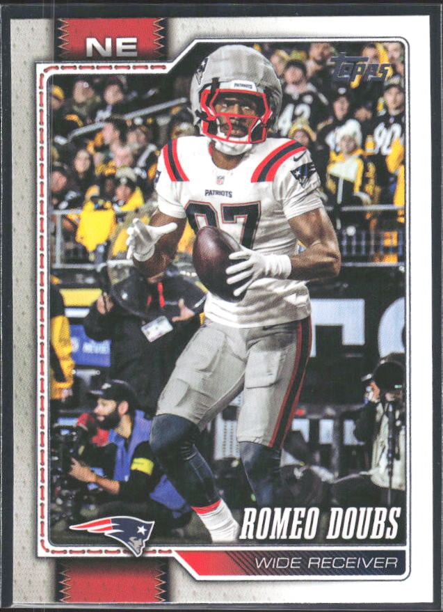 2026 Topps Flagship Football Romeo Doubs #74 – framsida