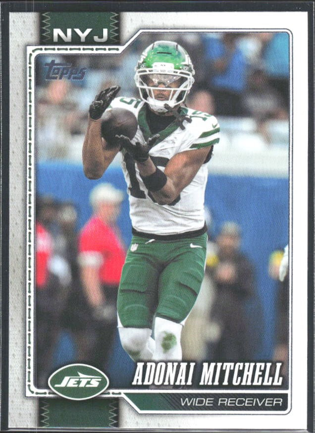 2026 Topps Flagship Football Adonai Mitchell #247 – framsida