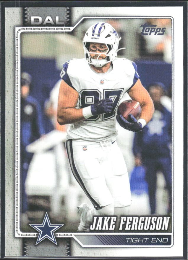 2026 Topps Flagship Football Jake Ferguson #55 – framsida