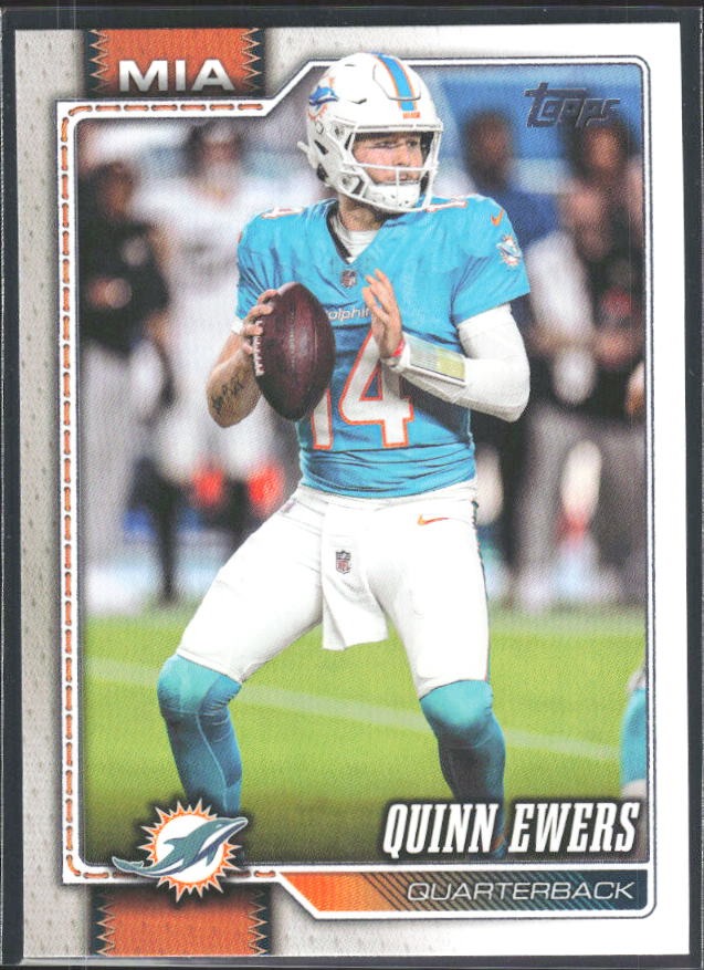 2026 Topps Flagship Football Quinn Ewers #237 – framsida