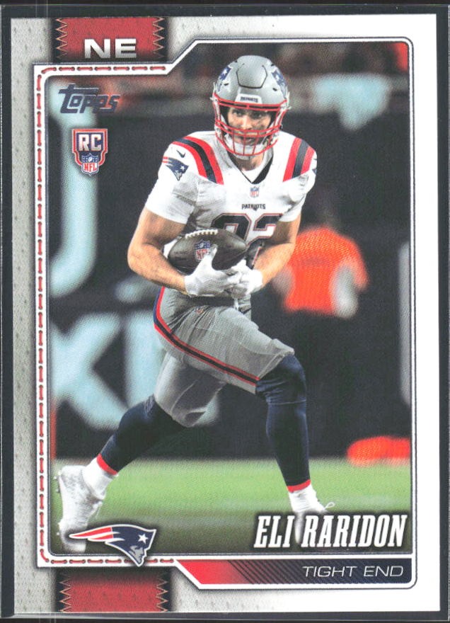2026 Topps Flagship Football Eli Raridon RC #369 – framsida