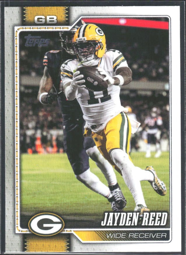 2026 Topps Flagship Football Jayden Reed #71 – framsida