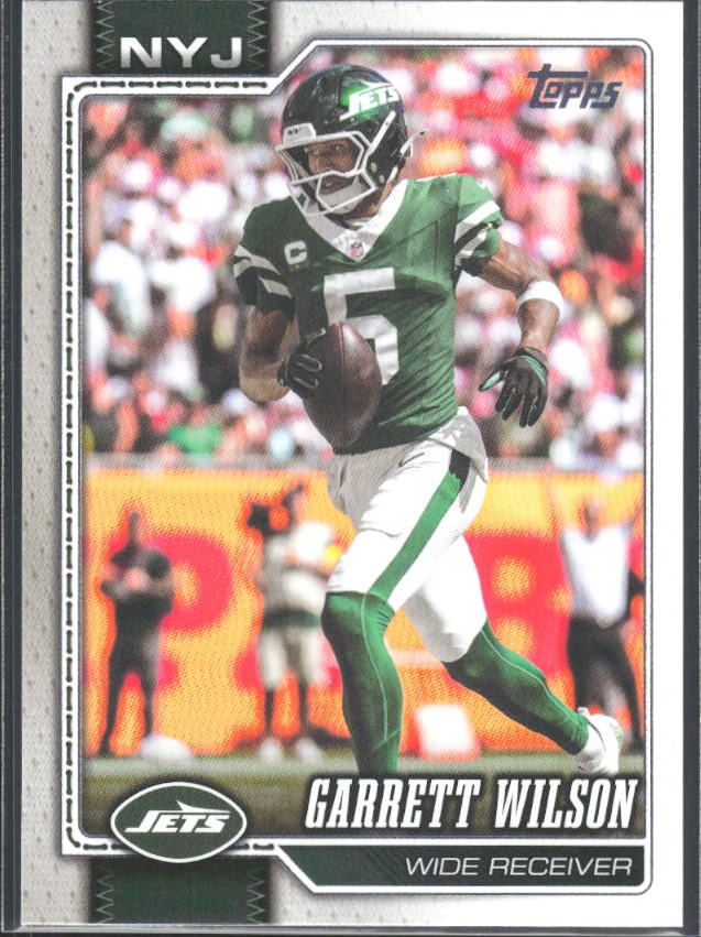 2026 Topps Flagship Football Garrett Wilson #159 – framsida