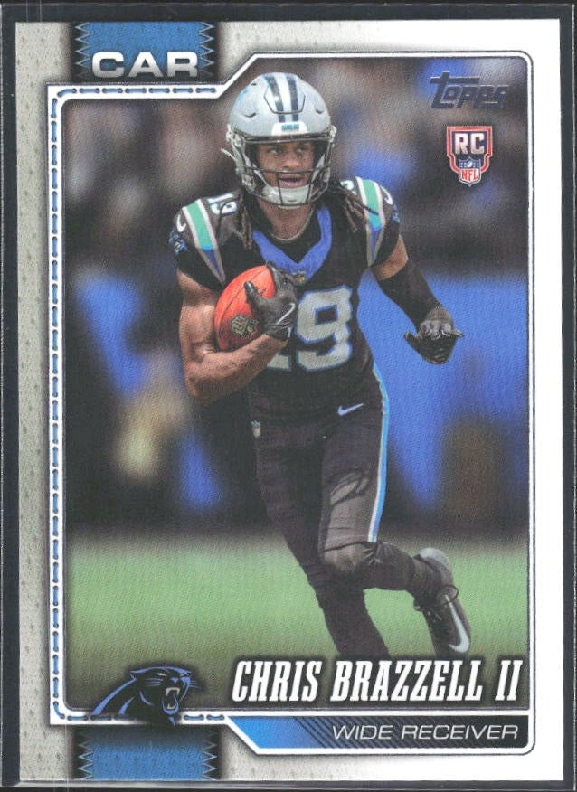 2026 Topps Flagship Football Chris Brazzell II RC #326 – framsida