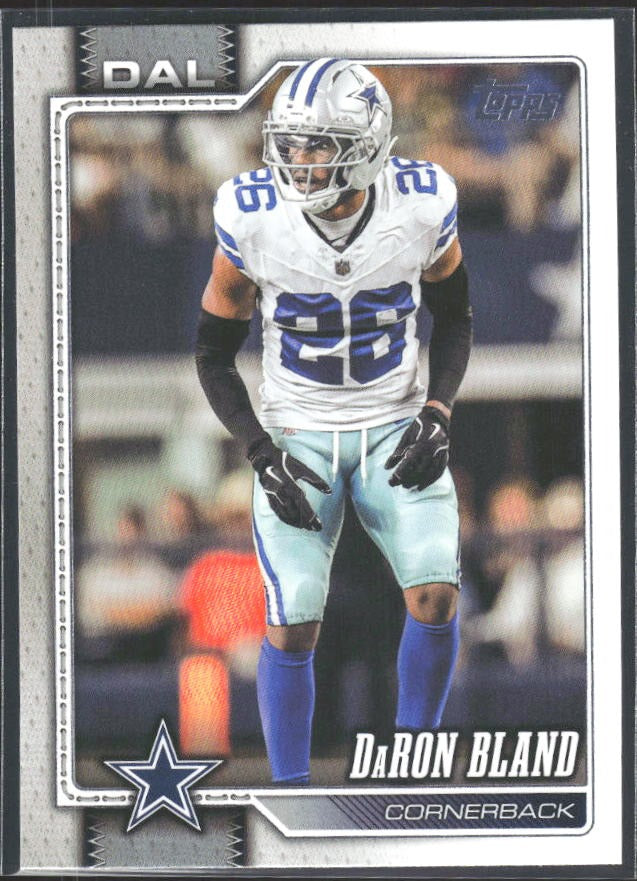 2026 Topps Flagship Football DaRon Bland #218 – framsida