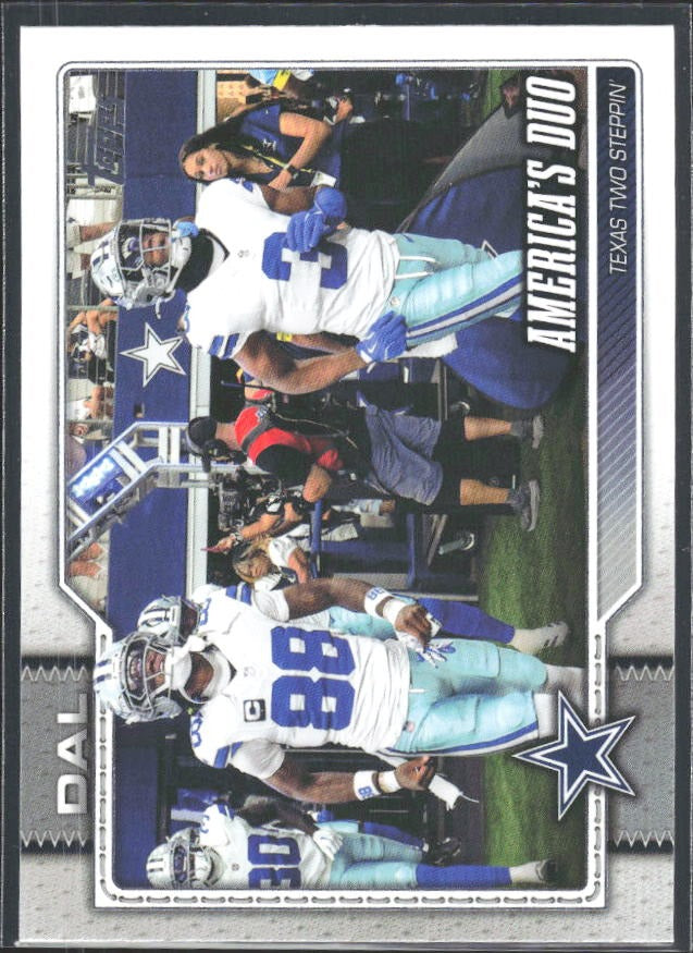 2026 Topps Flagship Football America's Duo #296 – framsida