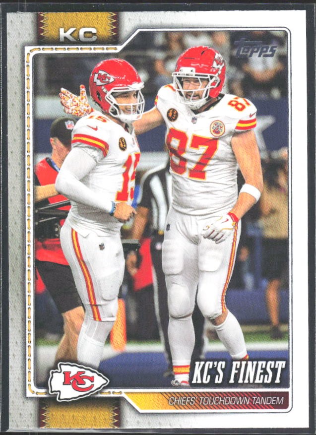 2026 Topps Flagship Football KC's Finest #291 – framsida