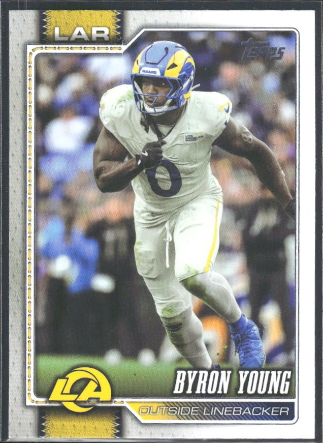 2026 Topps Flagship Football Byron Young #116 – framsida