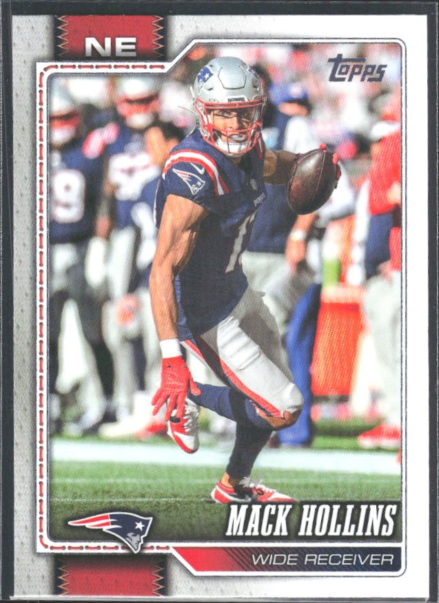 2026 Topps Flagship Football Mack Hollins #140 – framsida