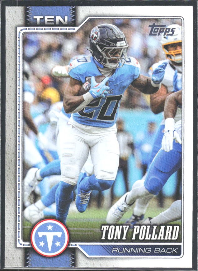 2026 Topps Flagship Football Tony Pollard #193 – framsida