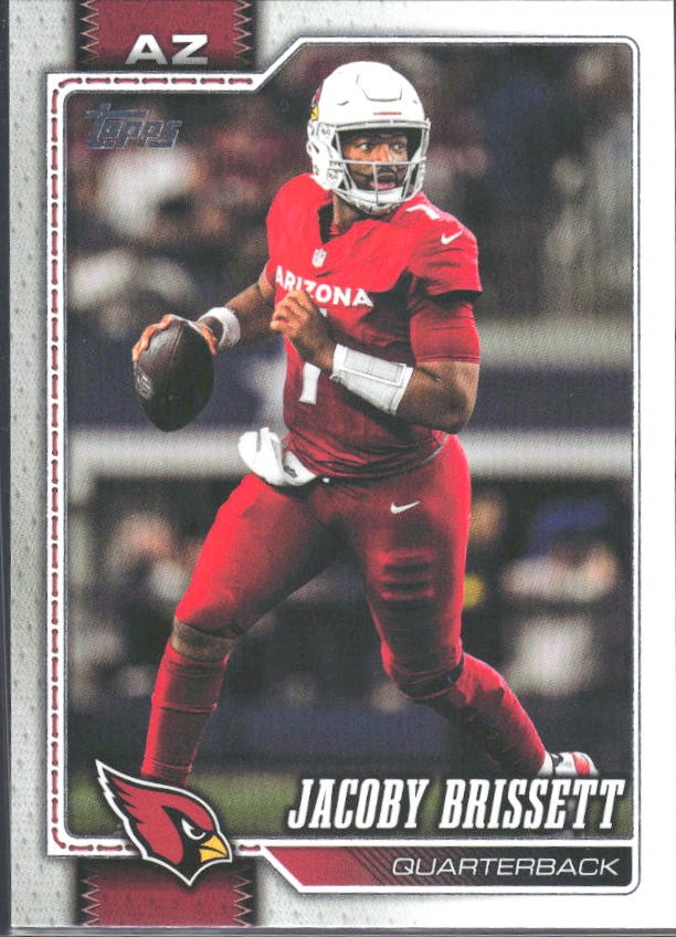 2026 Topps Flagship Football Jacoby Brissett #2 – framsida