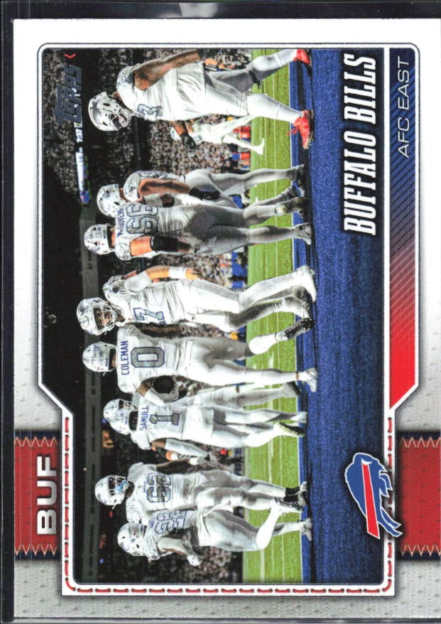 2026 Topps Flagship Football Buffalo Bills #279 – framsida