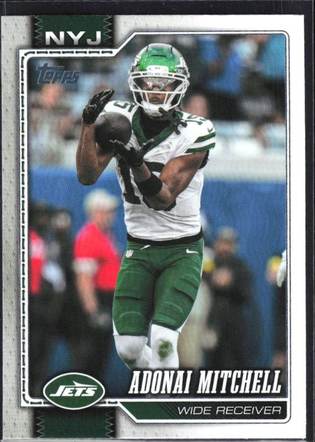 2026 Topps Flagship Football Adonai Mitchell #247 – framsida