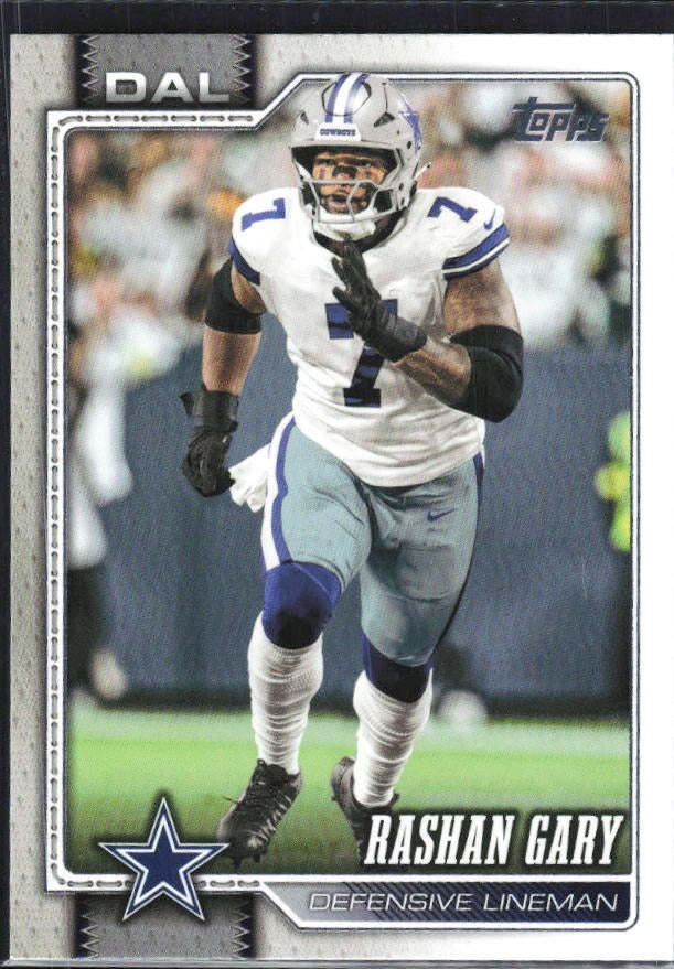 2026 Topps Flagship Football Rashan Gary #224 – framsida