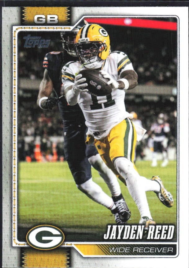 2026 Topps Flagship Football Jayden Reed #71 – framsida