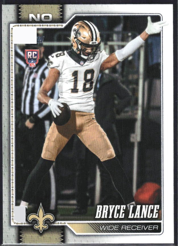 2026 Topps Flagship Football Bryce Lance RC #332 – framsida