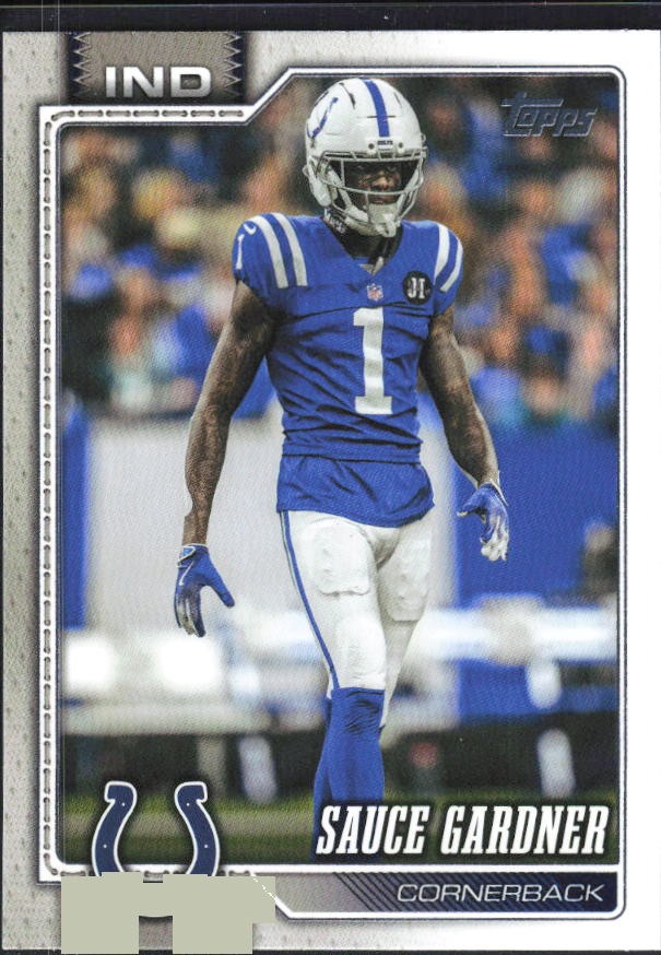 2026 Topps Flagship Football Sauce Gardner #161 – framsida
