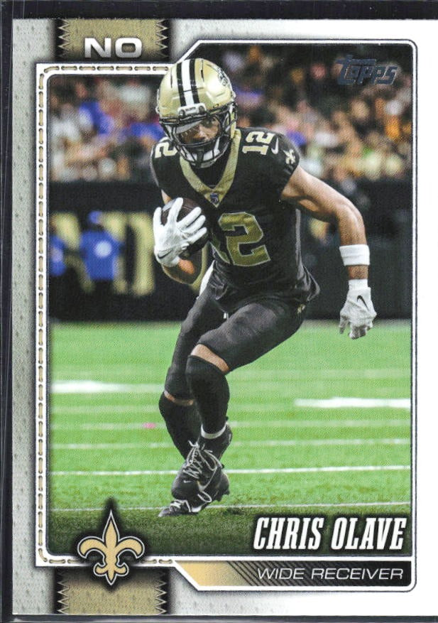 2026 Topps Flagship Football Chris Olave #147 – framsida