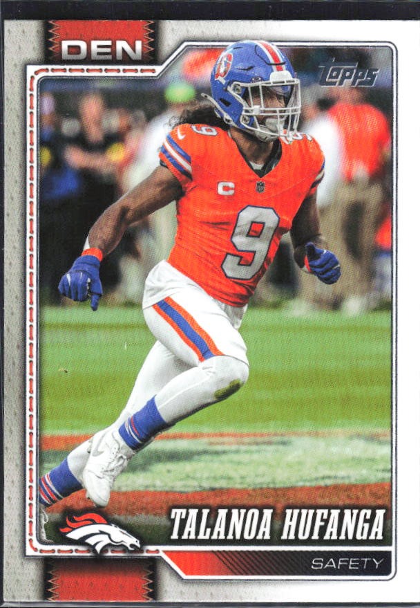2026 Topps Flagship Football Talanoa Hufanga #220 – framsida