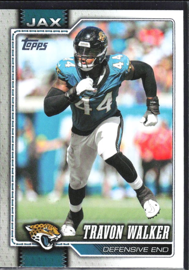 2026 Topps Flagship Football Travon Walker #230 – framsida