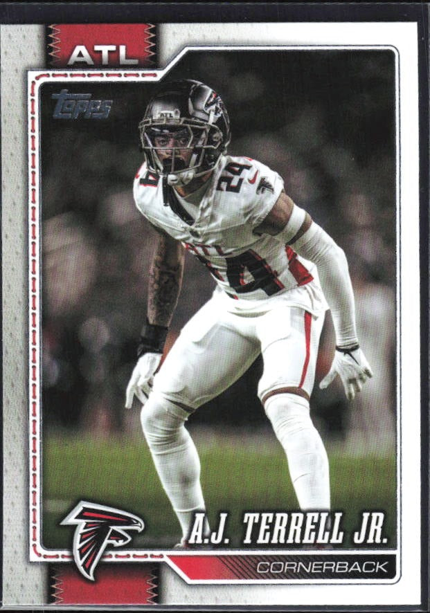 2026 Topps Flagship Football A.J. Terrell Jr. #9 – framsida