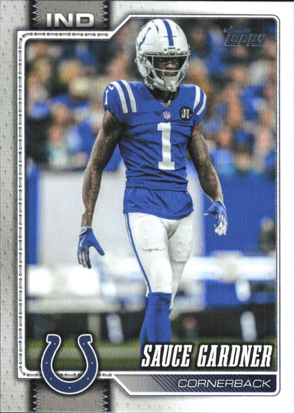 2026 Topps Flagship Football Sauce Gardner #161 – framsida