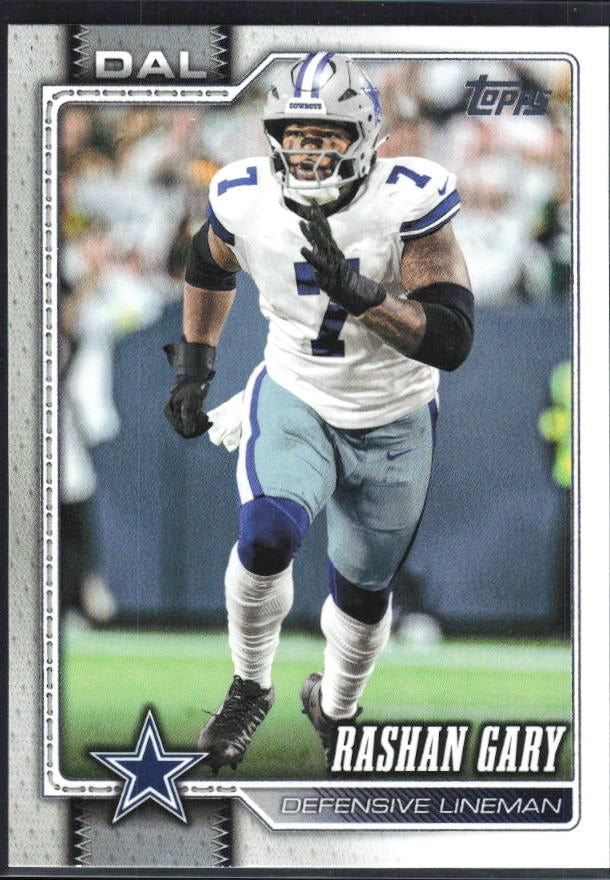 2026 Topps Flagship Football Rashan Gary #224 – framsida