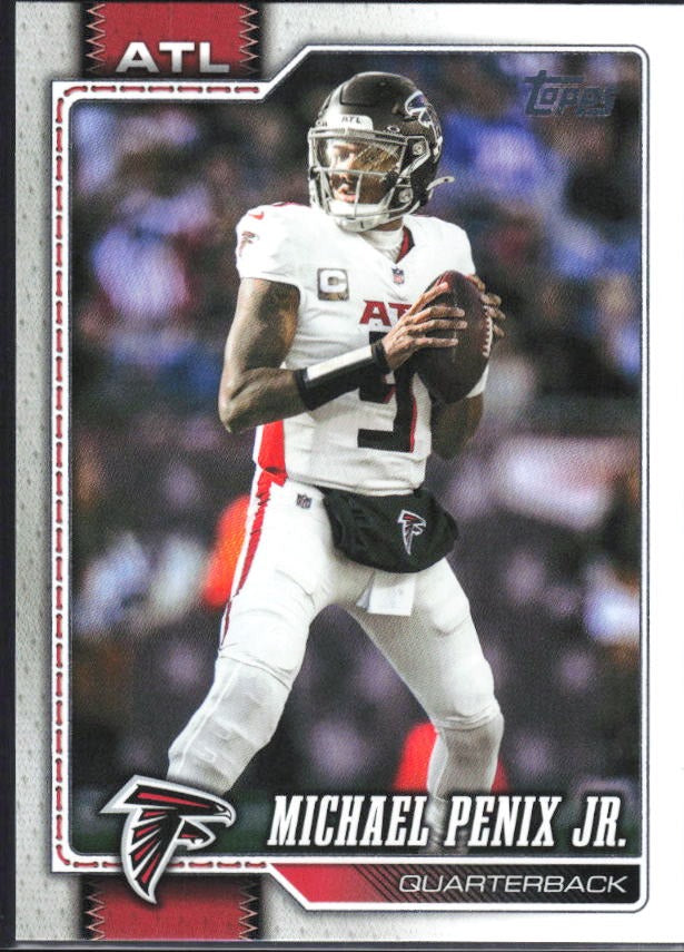 2026 Topps Flagship Football Michael Penix Jr. #8 – framsida