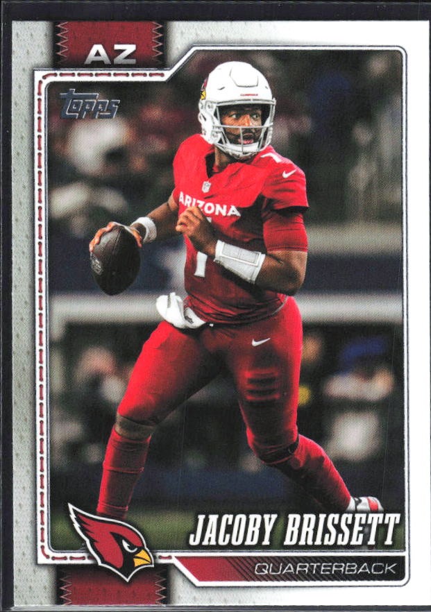 2026 Topps Flagship Football Jacoby Brissett #2 – framsida