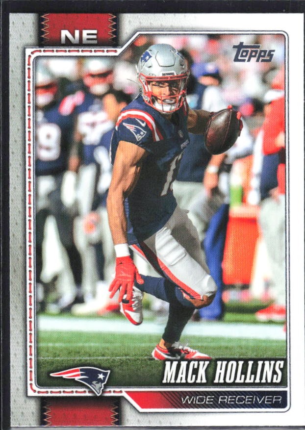 2026 Topps Flagship Football Mack Hollins #140 – framsida