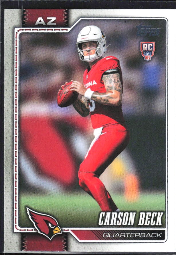 2026 Topps Flagship Football Carson Beck RC #305 – framsida