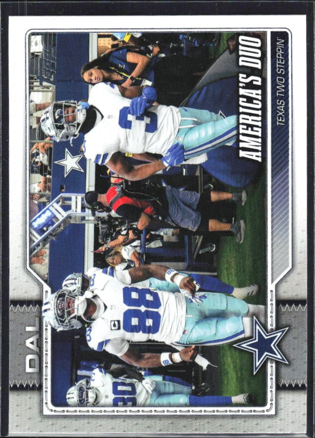 2026 Topps Flagship Football America's Duo #296 – framsida