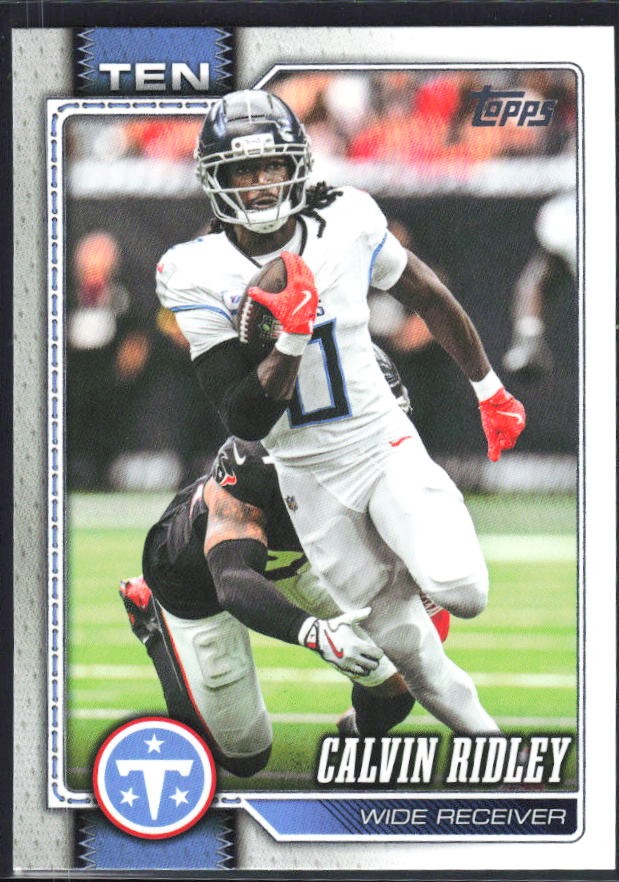 2026 Topps Flagship Football Calvin Ridley #195 – framsida