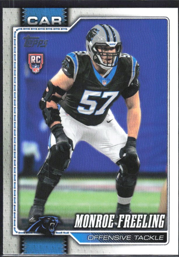 2026 Topps Flagship Football Monroe Freeling RC #355 – framsida