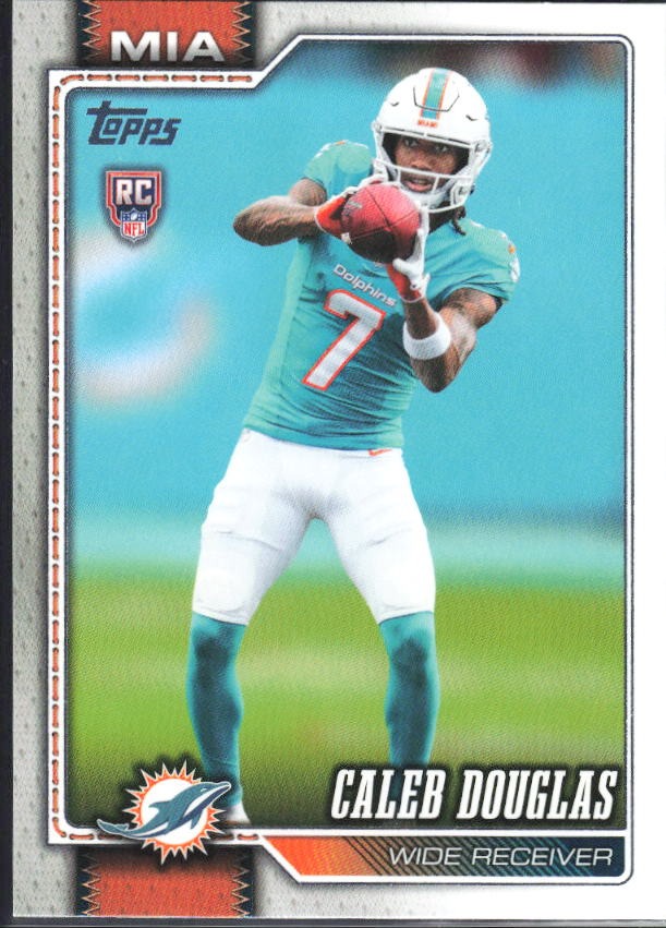 2026 Topps Flagship Football Caleb Douglas RC #365 – framsida