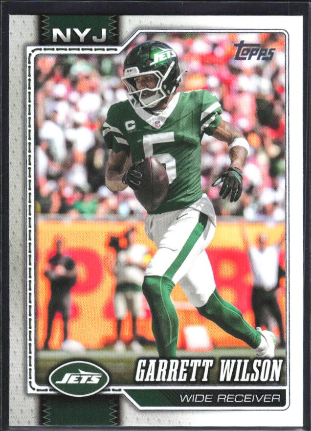 2026 Topps Flagship Football Garrett Wilson #159 – framsida
