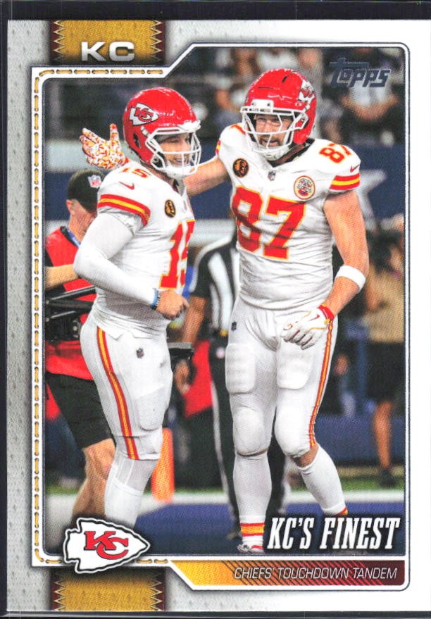 2026 Topps Flagship Football KC's Finest #291 – framsida