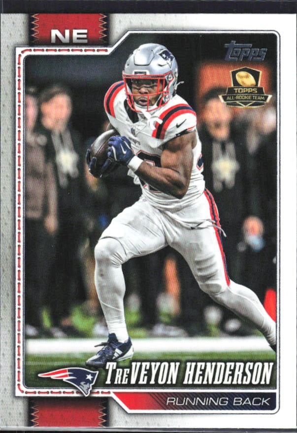 2026 Topps Flagship Football TreVeyon Henderson #135 – framsida