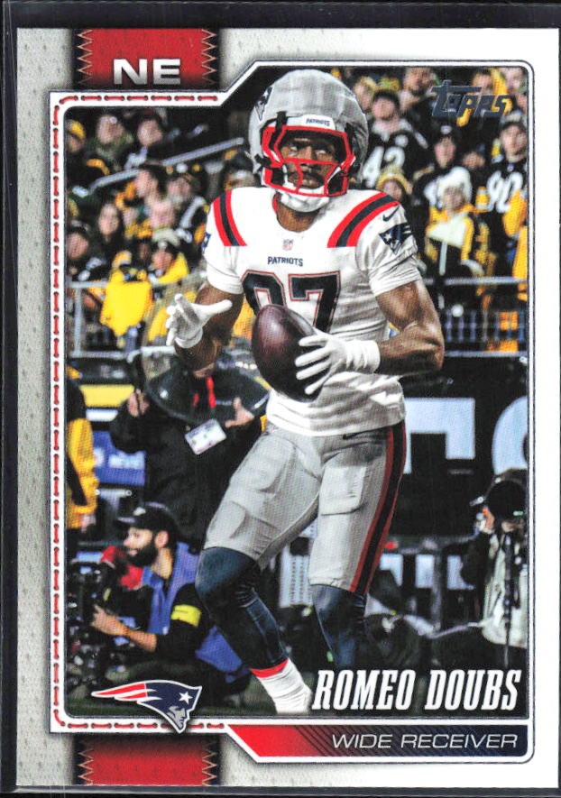 2026 Topps Flagship Football Romeo Doubs #74 – framsida