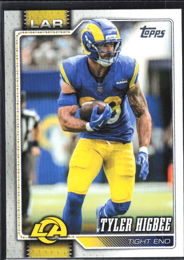 2026 Topps Flagship Football Tyler Higbee #232 – framsida